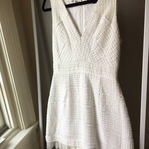 French Connection White Sundress